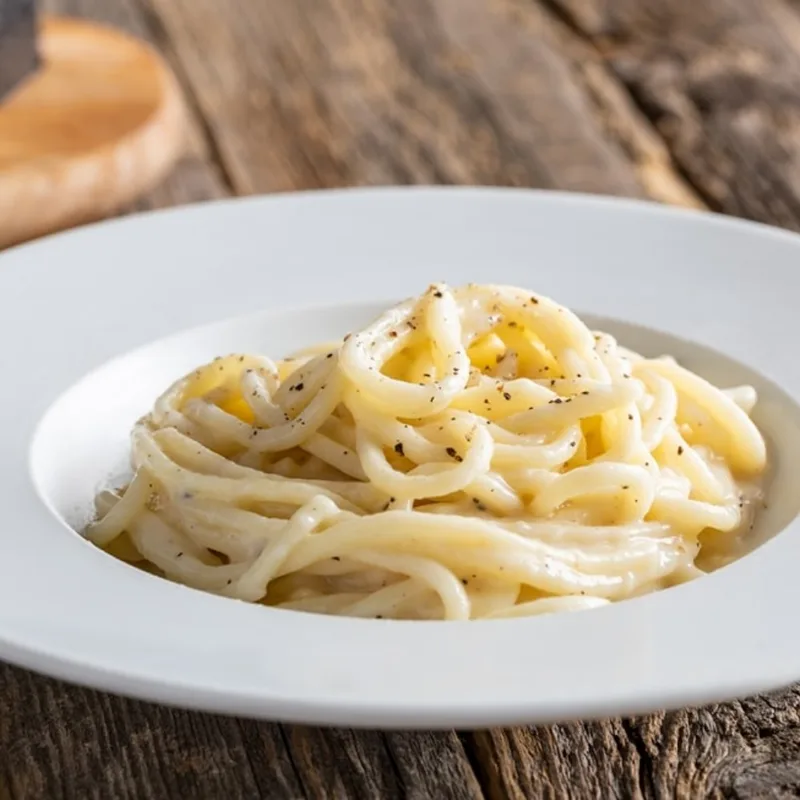 Pasta cacio e pepe
